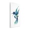 Stupell Industries Modern Blue Hummingbird Flying Wall Plaque Art